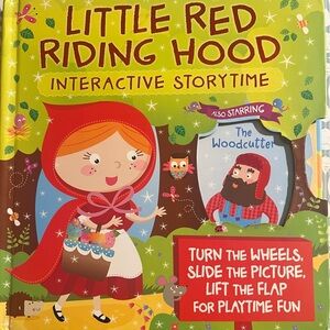 Igloo Little Red Riding Hood Interactive Storytime Book - Red, Green, Yellow